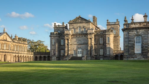 The central block of the north front of Seaton Delaval Hall